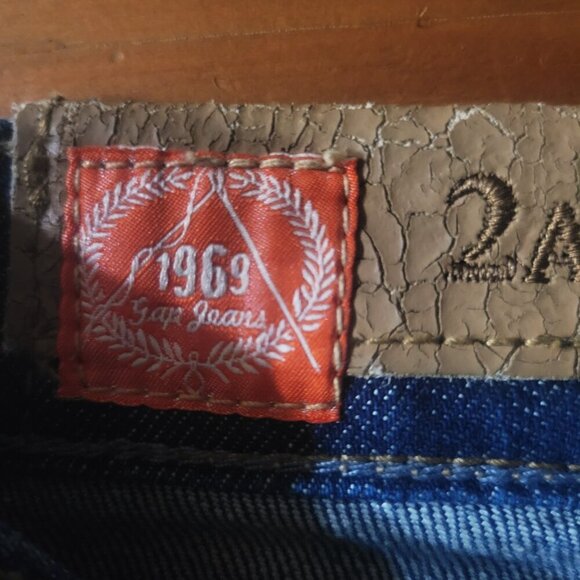 GAP Women's 1969 Med Wash Blue Bootcut Jeans - Size 2A - Picture 8 of 11